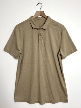 Lululemon Mens Short Sleeve Polo Shirt